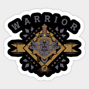 WARRIOR - TRIBAL CREST Sticker